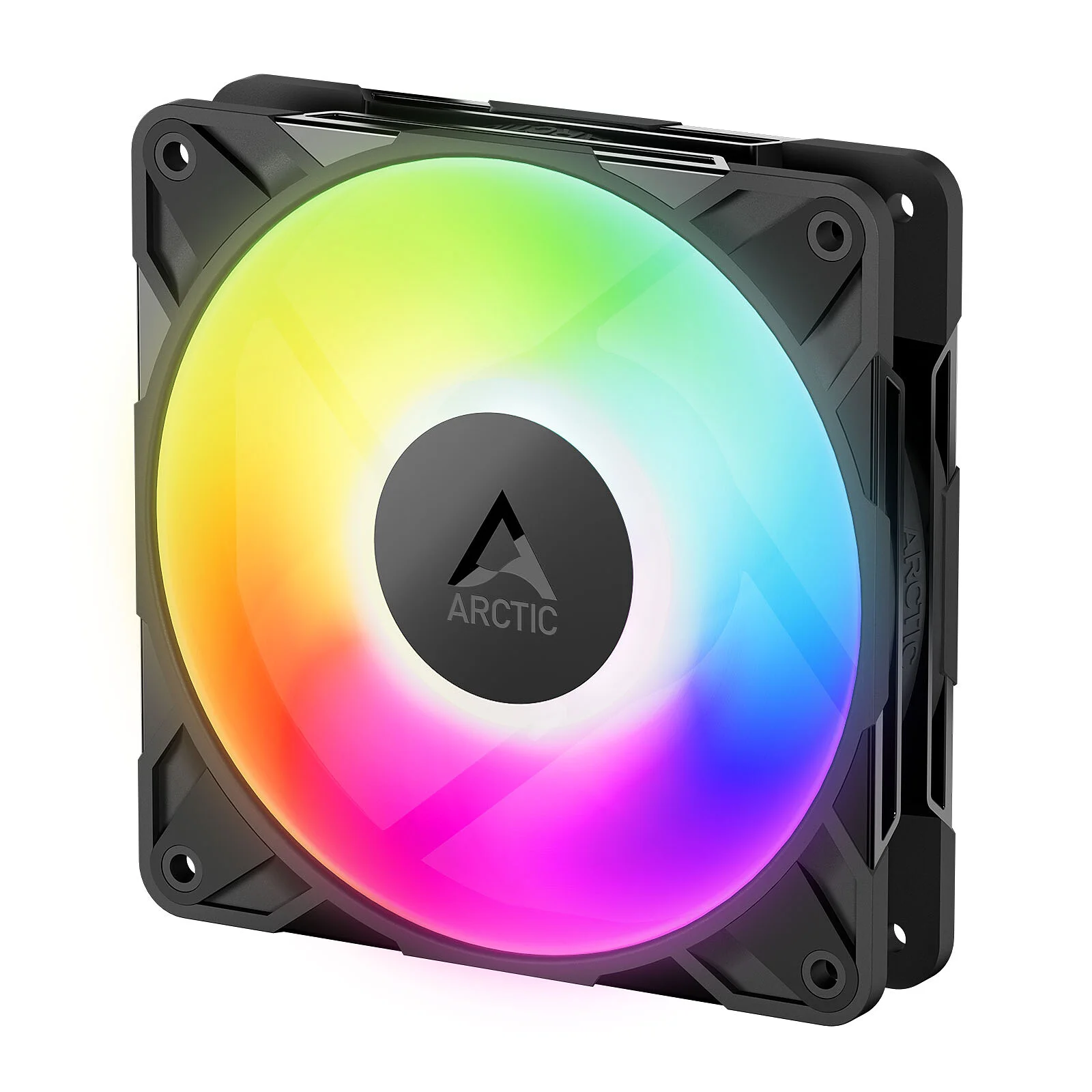 VENTILATEUR ARCTIC P12 PRO LOW NOISE RGB NOIR (4/5)