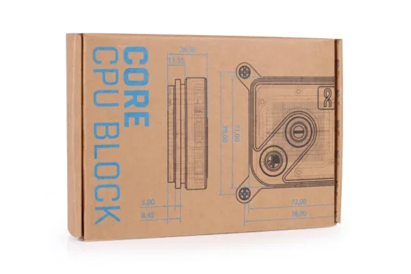 WATERBLOCK ALPHACOOL CPU CORE 1 LT BLACK (4/4)