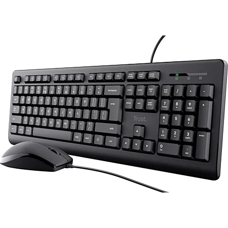 CLAVIER SOURIS TRUST PRIMO FILAIRE