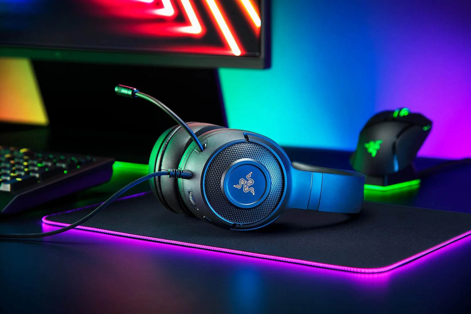 CASQUE KRAKEN V3 X FILAIRE NOIR (3/4)