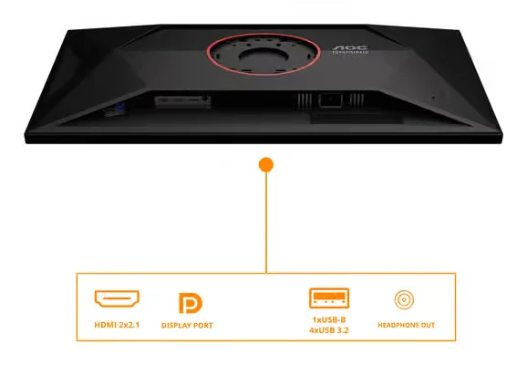 ECRAN AOC 32 U32G4U 4K 160Hz PIVOT (8/8)
